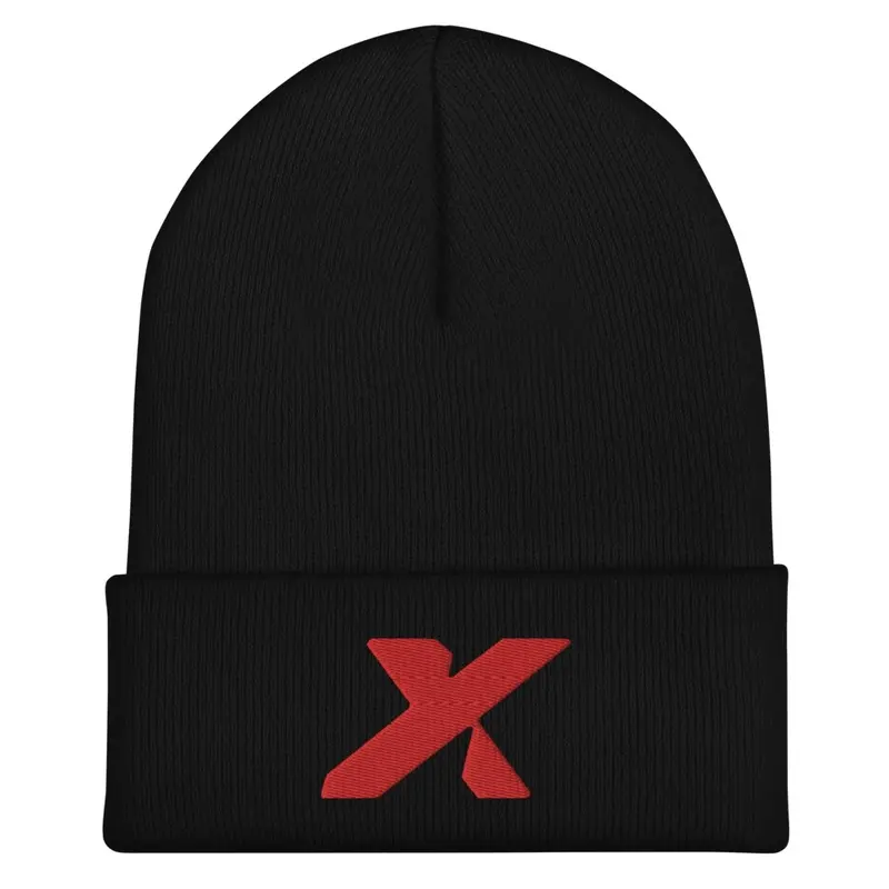 Red CompX Logo Beanie