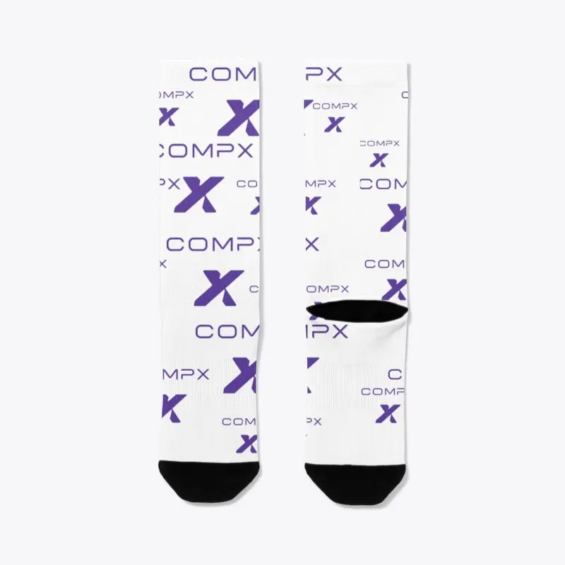 CompX Purple Logo Socks