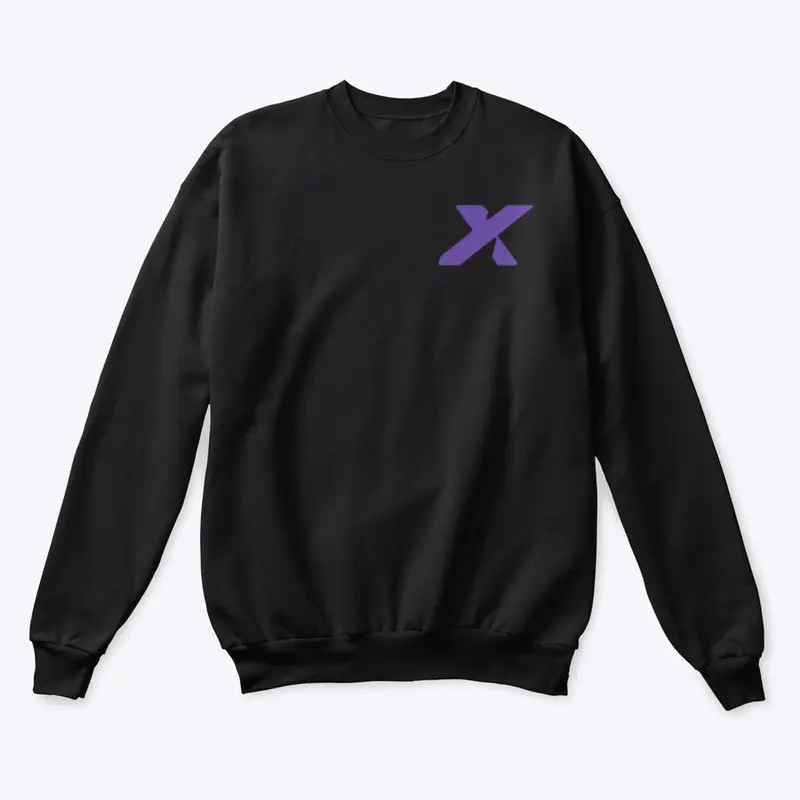 Purple CompX Logo Sweatshirt