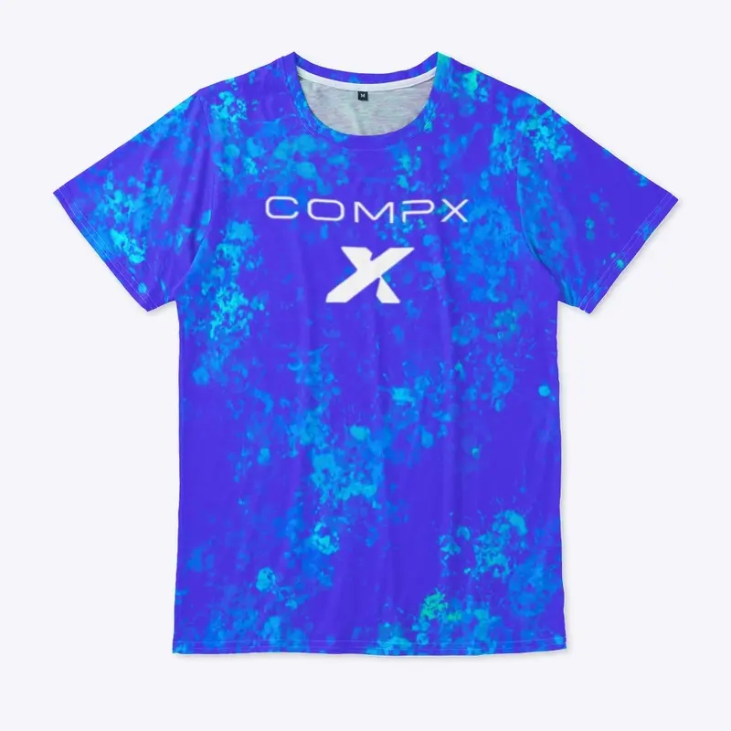 Blue Splatter CompX Tee